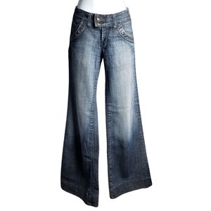EXPRESS Vintage X2 Wide-leg Jeans